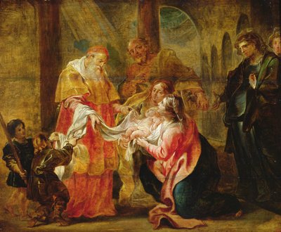 The Presentation of the Virgin in the Temple by Cornelius I Schut